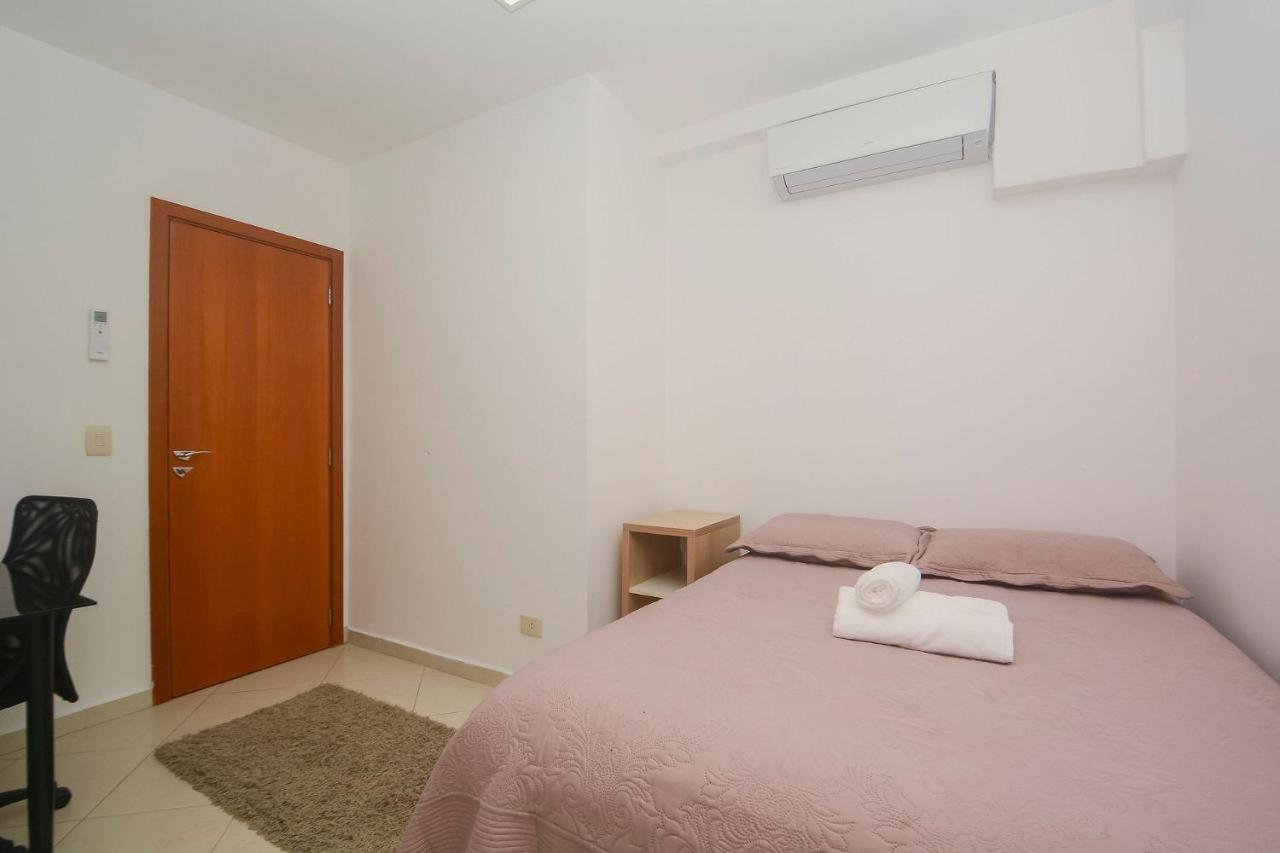 Apartamento Mirante Astúrias - varanda gourmet de frente para a praia da Astúrias no Guarujá Exterior foto