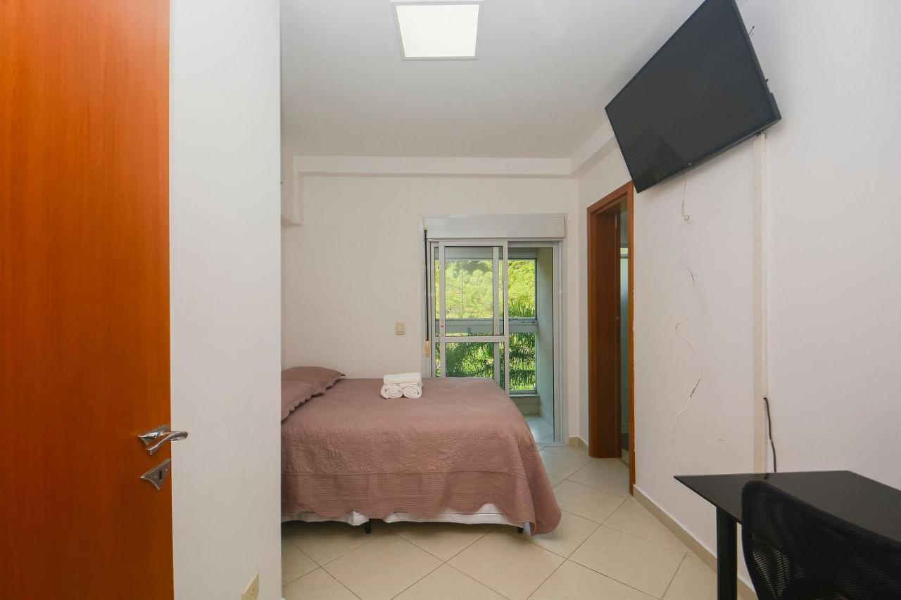 Apartamento Mirante Astúrias - varanda gourmet de frente para a praia da Astúrias no Guarujá Exterior foto